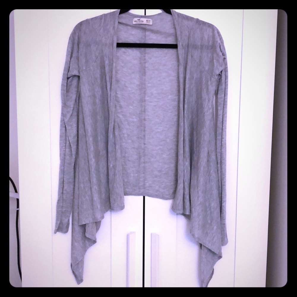 Jersey Knit Waterfall Sweater